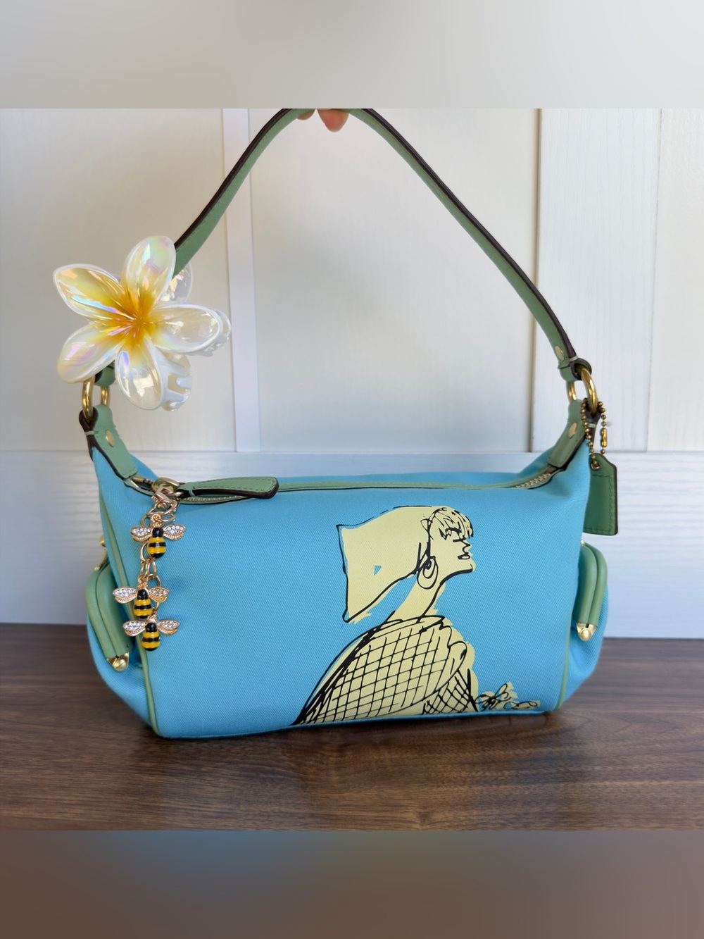limited Edition Vintage Coach Bonnie Cashin Madison Top Handle Shoulder Bag